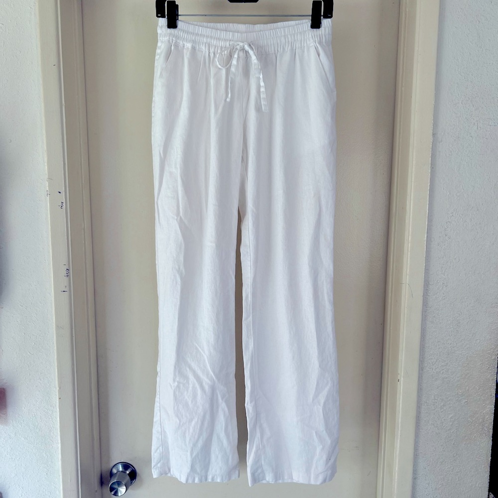 Love Tree, size M, thin, fresh linen fabric pants